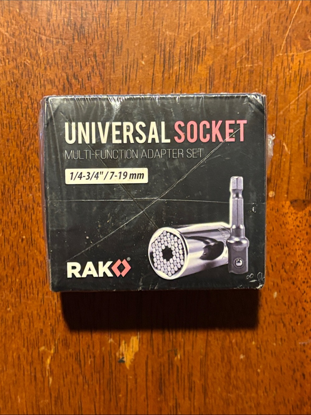 RAK Universal Socket Multi-Function Adapter Set - Black